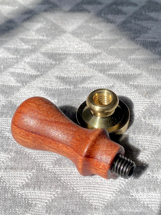 Wooden Stubby Chubby Stamp Handle