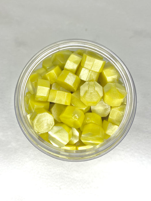 100 Count Frosty Lemonhead Yellow Sealing Wax Beads