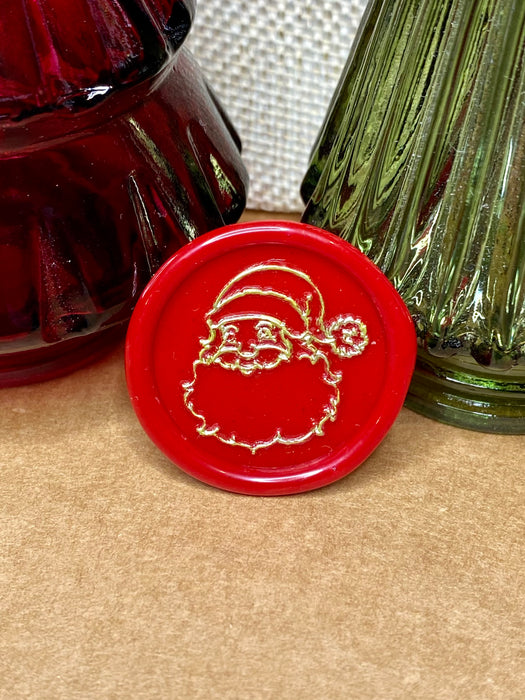 Jolly Santa Claus Wax Seal Stamp