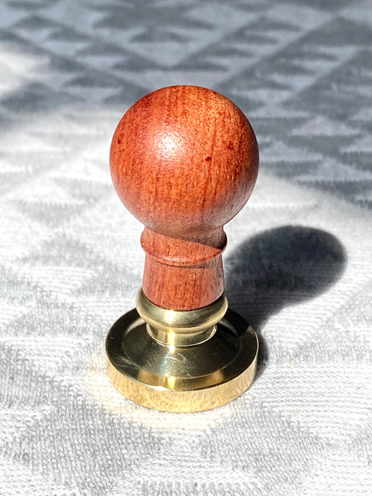 Wooden Mini Knob Stamp Handle