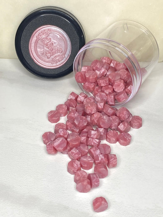 100 Count Dusty Rose Sealing Wax Beads