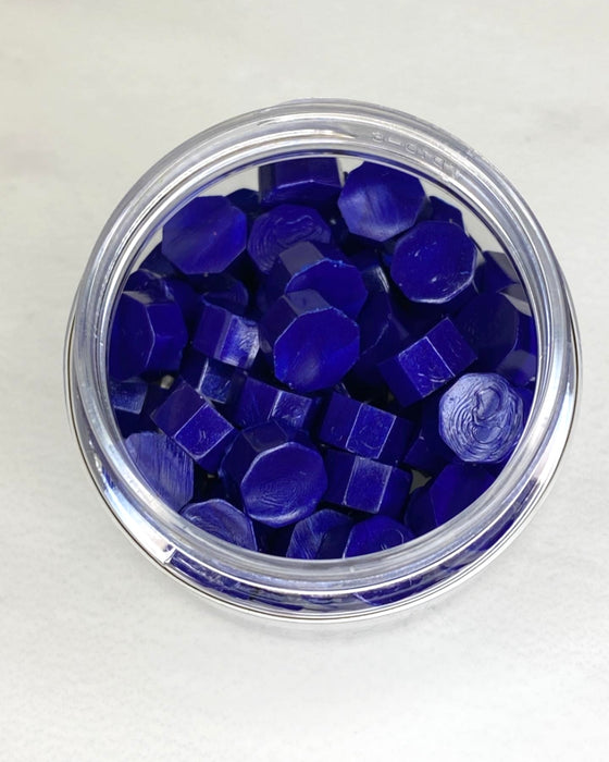 100 Count Heart of the Ocean Blue Sealing Wax Beads