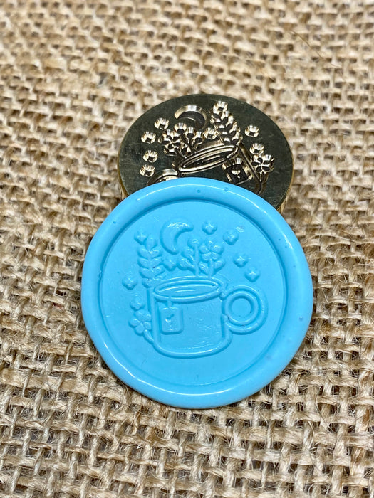 Tea by Moonlight Wax Seal Stamp