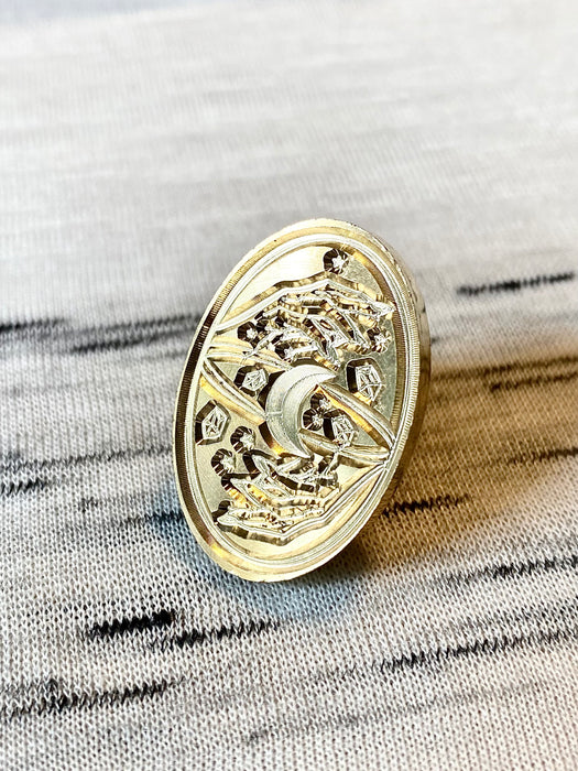 The Universe is in your Hands Oval Wax Seal Stamp