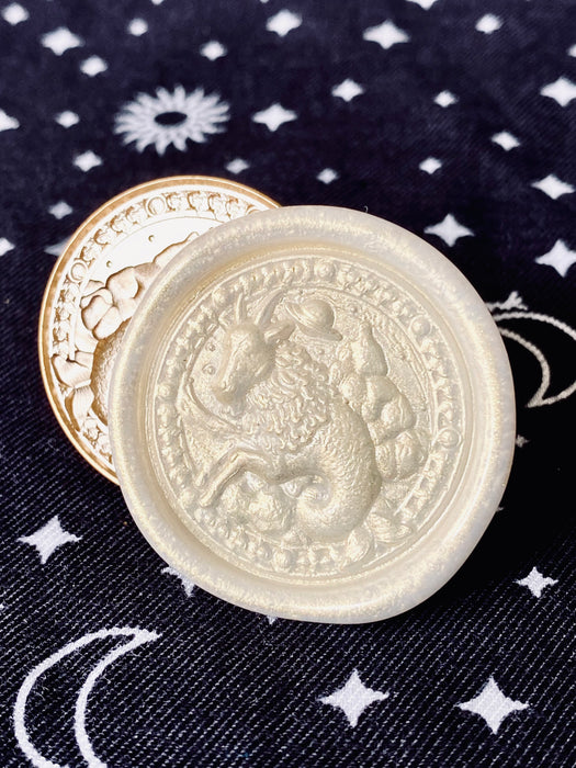 3D Capricorn Zodiac Collection Wax Seal Stamp