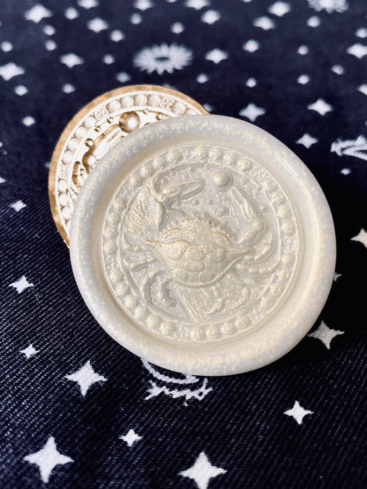 3D Cancer Zodiac Collection Wax Seal Stamp
