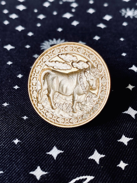 3D Taurus Zodiac Collection Wax Seal Stamp