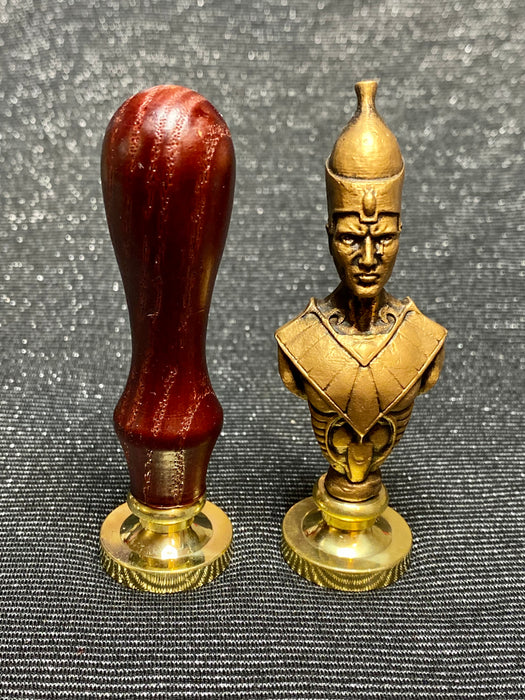 Ancient Egyptian Pharaoh (Ramses II) Stamp Handle