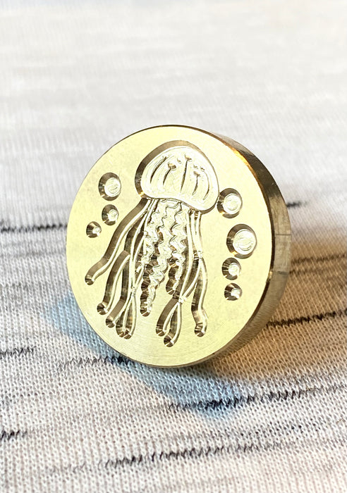 Jellyfish Bubbles Wax Seal Stamp