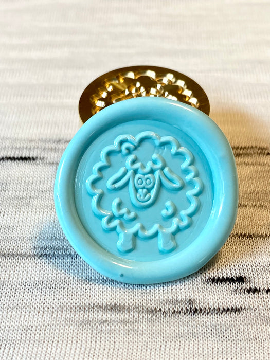 Happy Sheep Wax Seal Stamp