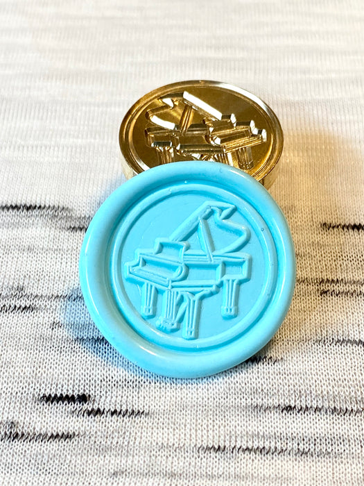 Baby Grand Piano Wax Seal Stamp