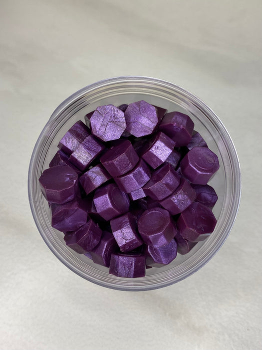 100 Count Plum Perfection Sealing Wax Beads