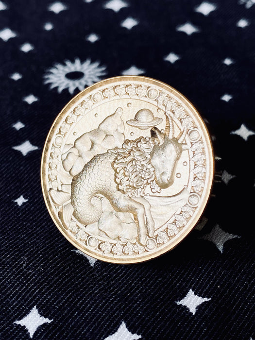 3D Capricorn Zodiac Collection Wax Seal Stamp