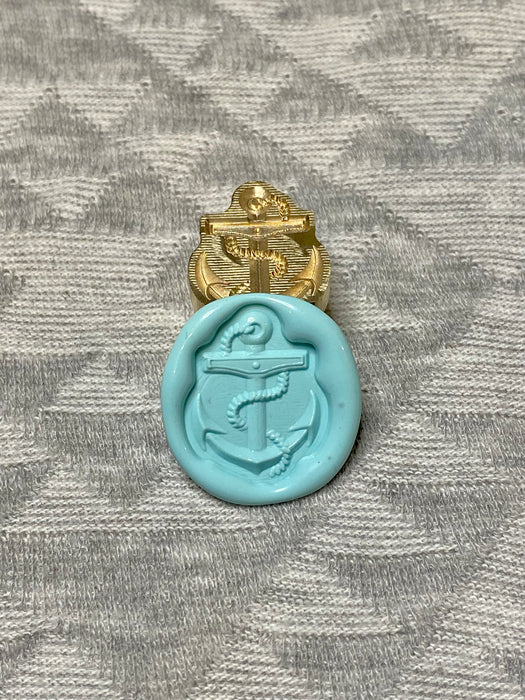 Anchor & Rope Cut-Out Wax Seal Stamp