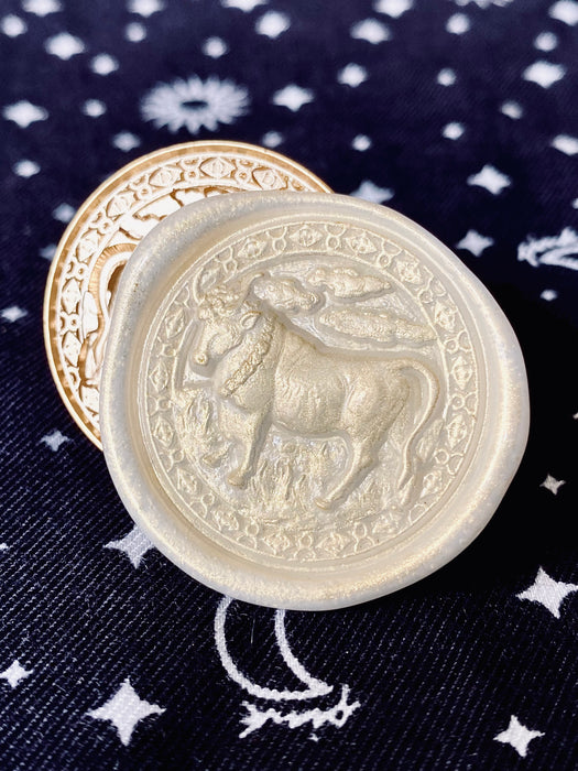 3D Taurus Zodiac Collection Wax Seal Stamp