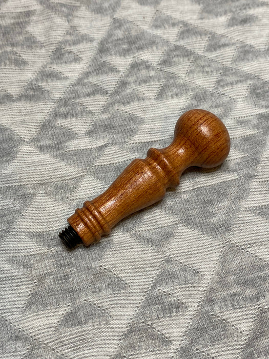 Wooden Round Top Stamp Handle