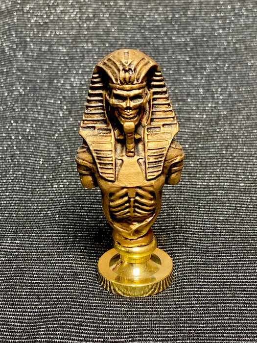 Ancient Egyptian Pharaoh (King Tut) Stamp Handle