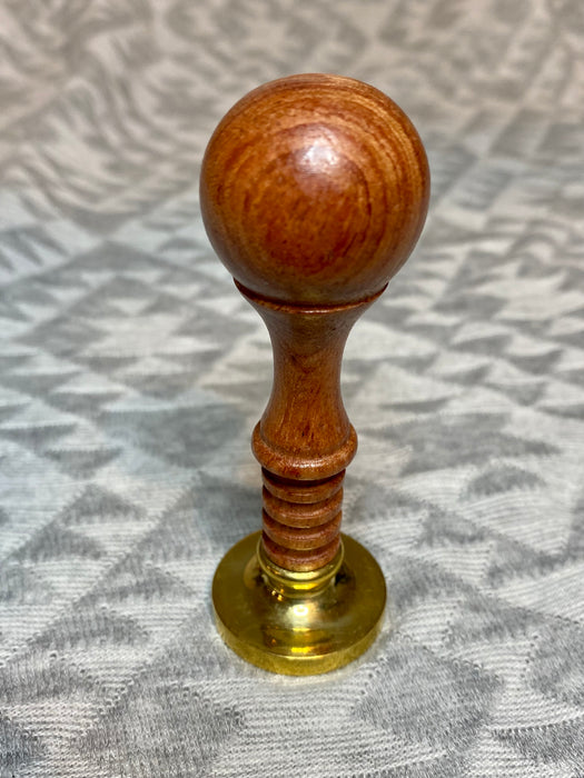 Wooden Knob Stamp Handle